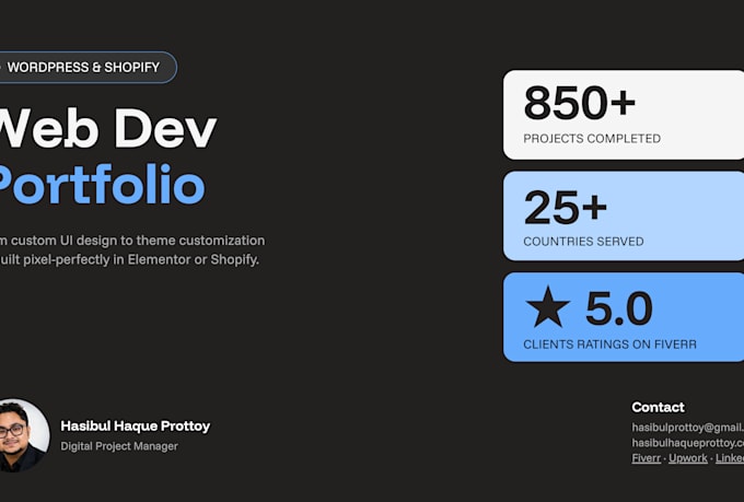 develop wordpress website using elementor pro